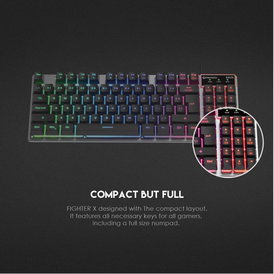 FANTECH FIGHTER K613X / K-613X Membrane - Gaming Keyboard