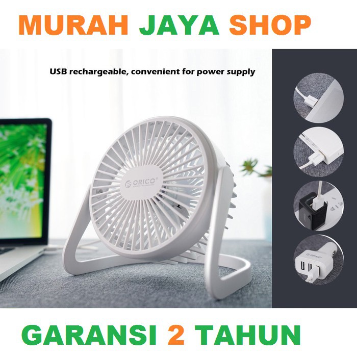 Kipas angin mini / Kipas angin kecil  usb Desktop USB Mini Fan Orico FT1-2 Garansi 2 Tahun