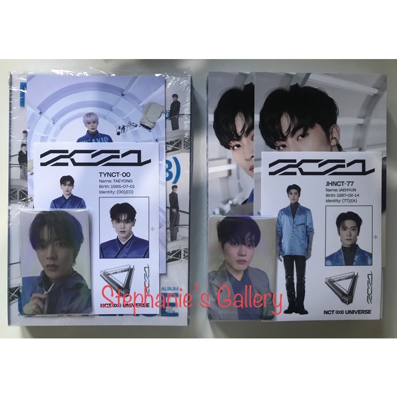 Album Photobook Universe Unsealed PC Chenle Yuta Postcard Mark Jungwoo Sticker Jaehyun Taeyong