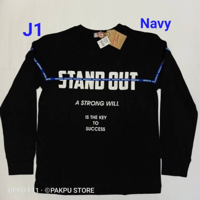 Kaos Pria Lengan Panjang Merek American Jeans Branded Matahari Original