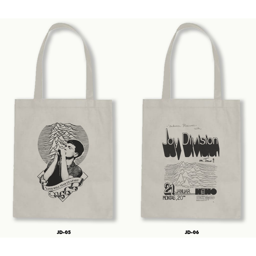 TOTE BAG BLACU - JOY DIVISION