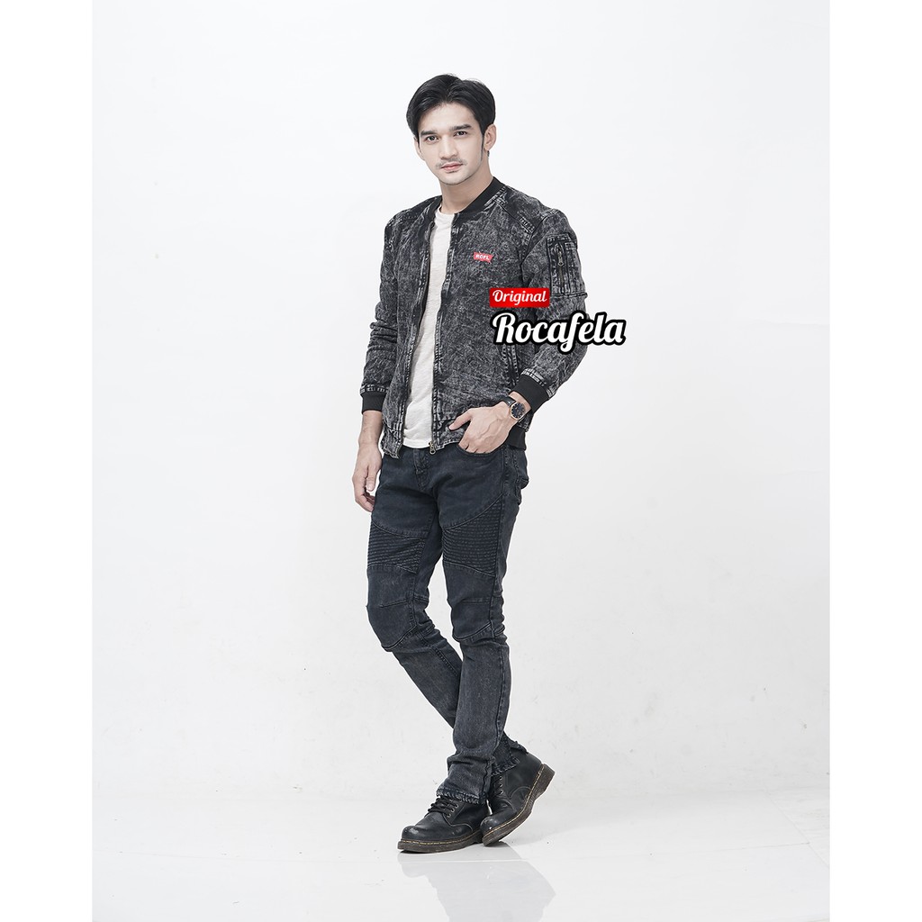 Best Seller Jaket Jeans / Jaket Jeans Trend / Jaket Jeans Original / M008