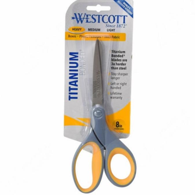 

Westcott Titanium Bonded Gunting Serbaguna 20 Cm