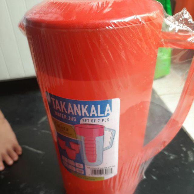 Watter Jug Takankala Set Of 7 Pcs Teko Beranak Calista