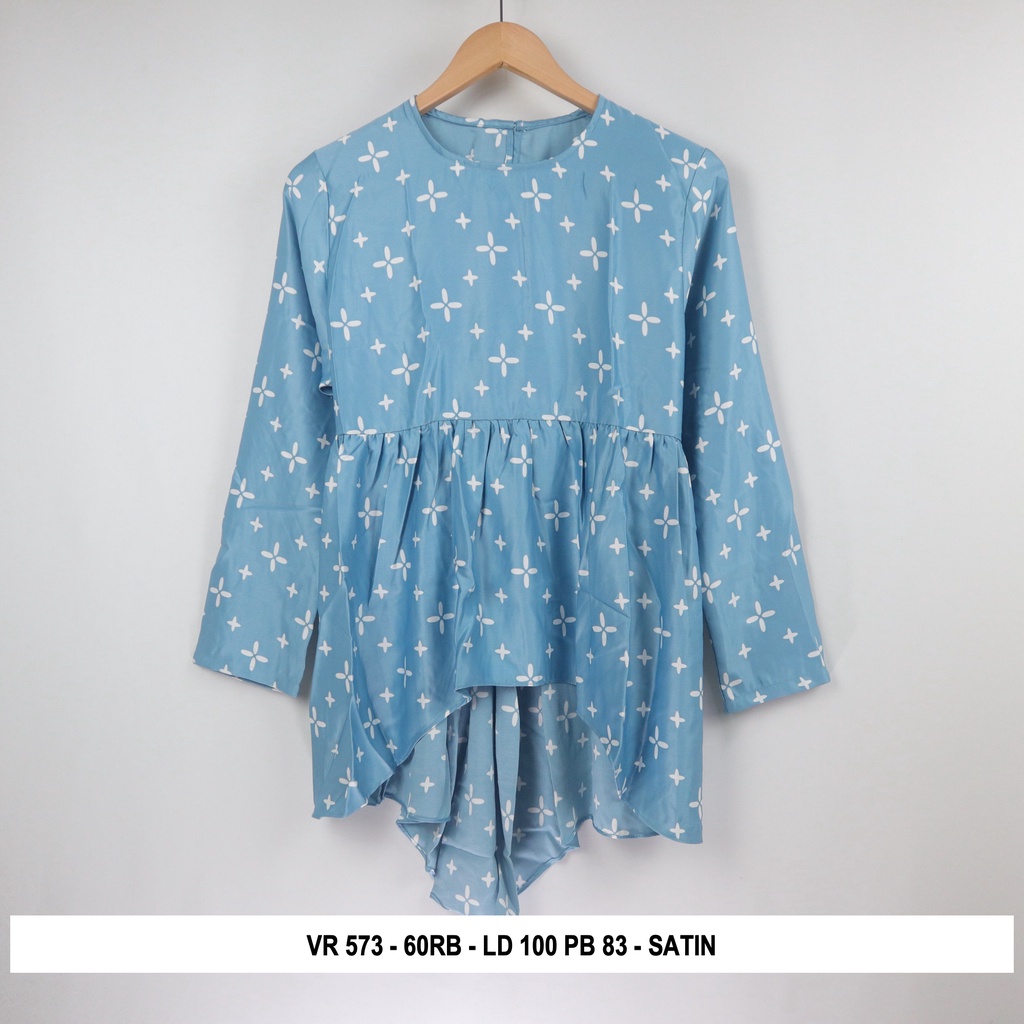 Thrift Blouse Vintage | Kode V3-VR 573