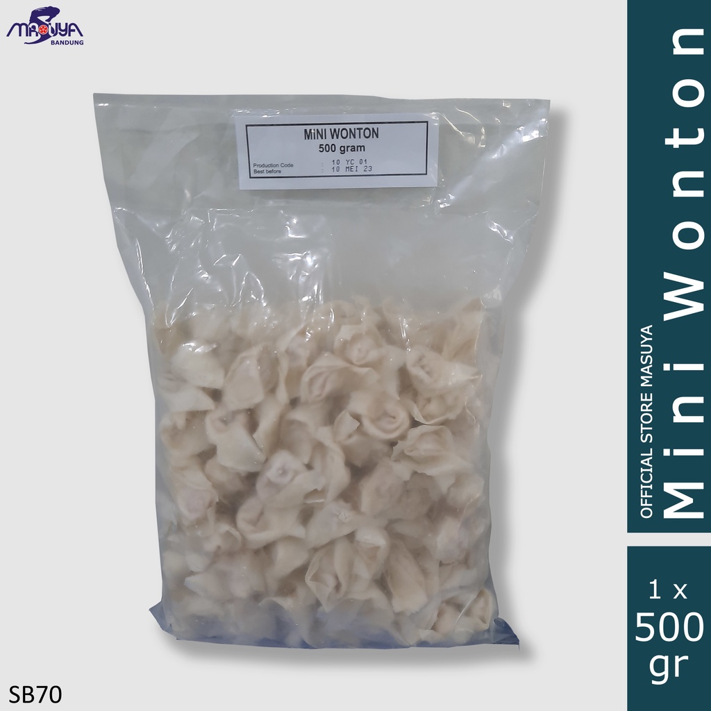

BUMI FOOD MINI WONTON 500 GR