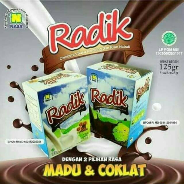 

Susu radik NASA / susu kambing / obat flek paru/ susu gemuk