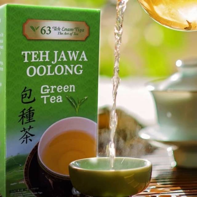 

Teh 63 Jawa Oolong Green Tea 200gr / T63 ( Teh Kesehatan )