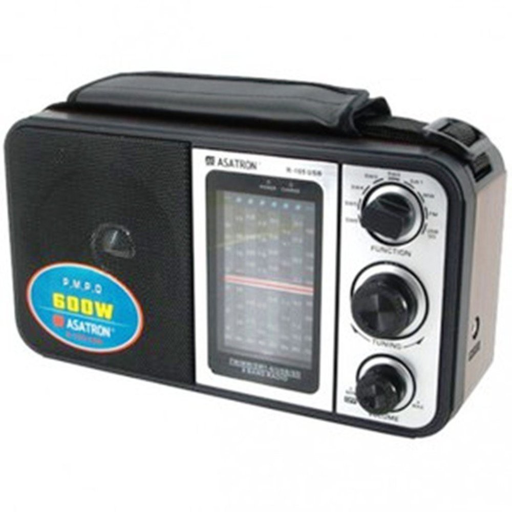 Radio Asatron R 105 USB Bisa Usb dan MMC Card Limited
