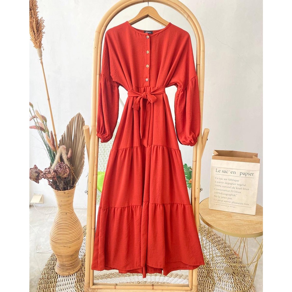 SHAYA DRESS - DRESS WANITA - KOREAN STYLE - PAKAIAN WANITA