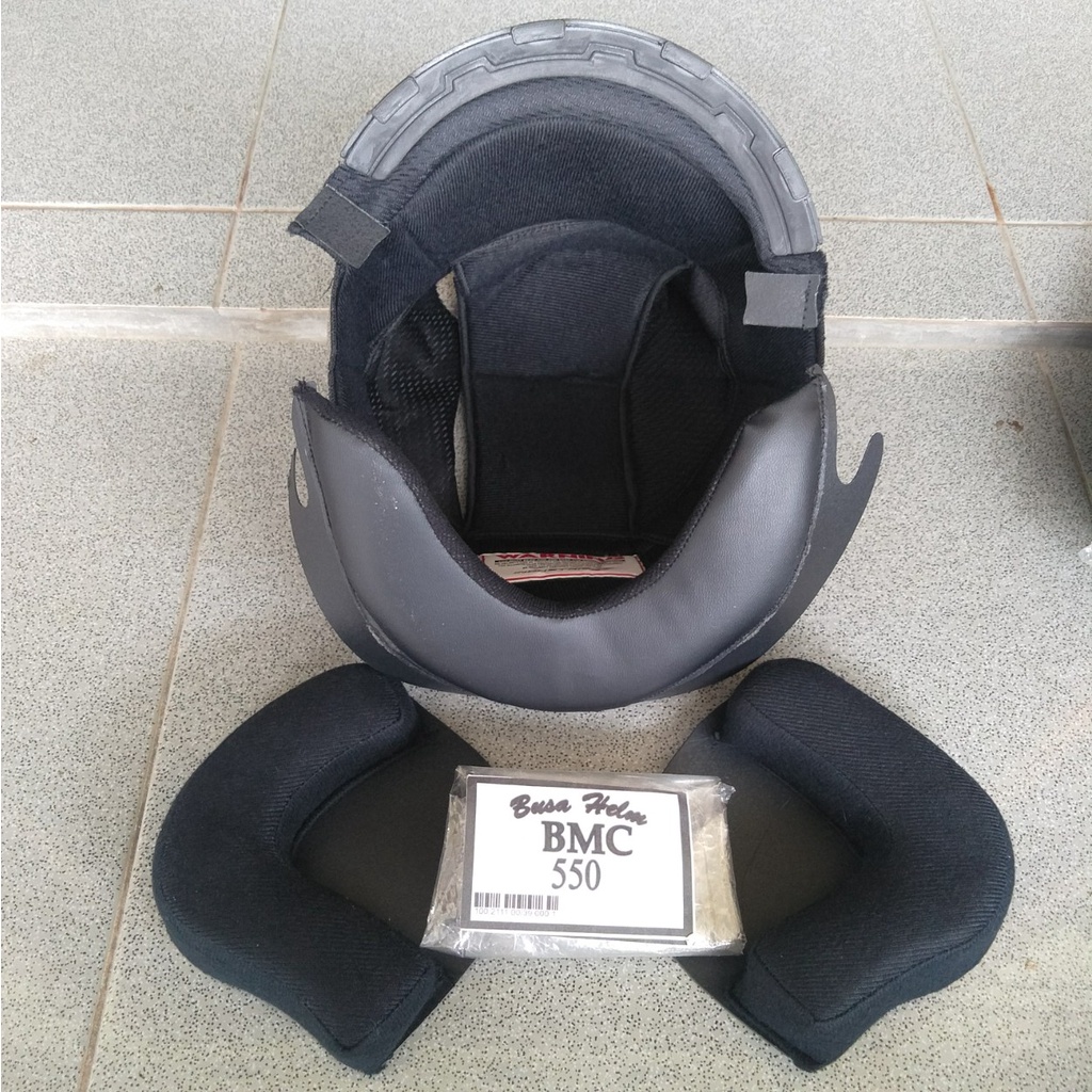 Busa helm BMC 550 PNP HIU BMC touring bmc sun city || Busa helm full BMC half face pet Hitam || BMC