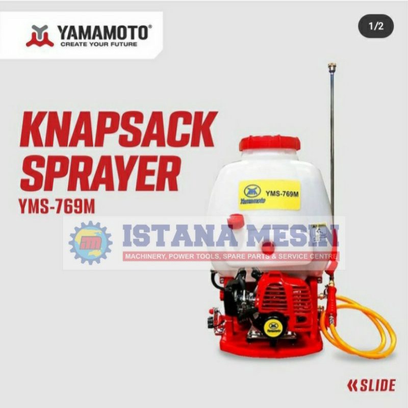 MESIN SPRAYER PORTABLE GENDONG YAMAMOTO SPRAYER MESIN HAMA YMS 769M