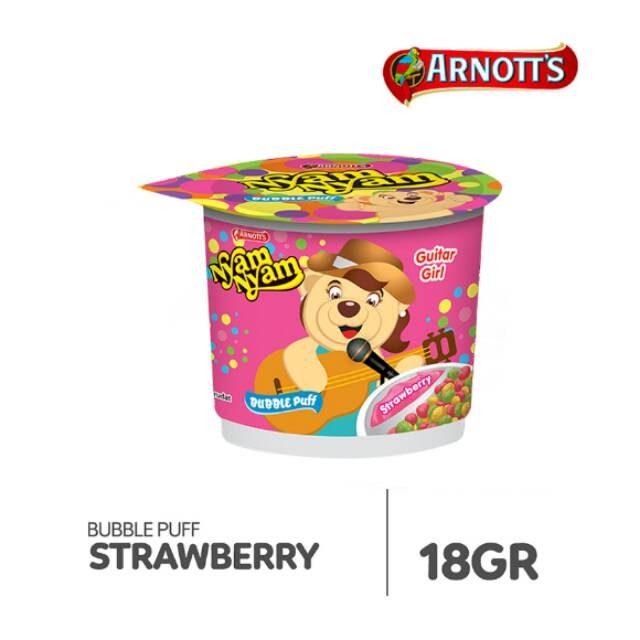 

Nyam Nyam Bubble Puffstrawberry 18 Gr
