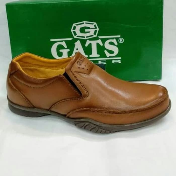 Sepatu Formal Pria Sepatu Kulit Gats GP 0002 - TAN