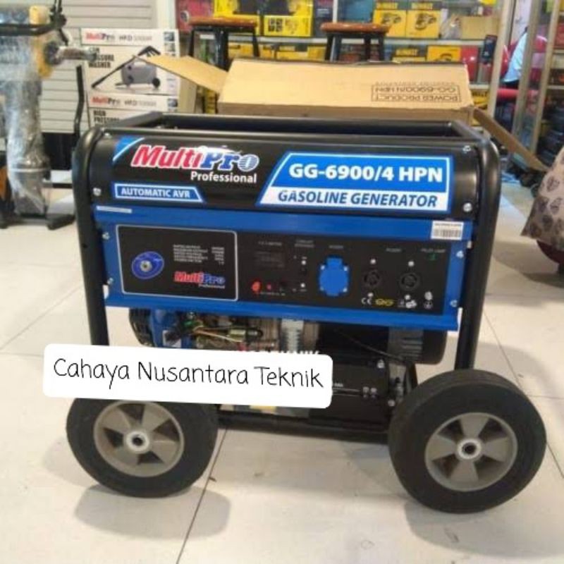 Mesin Genset Bensin 4 Tak 5000 Watt GG 6900 Multipro