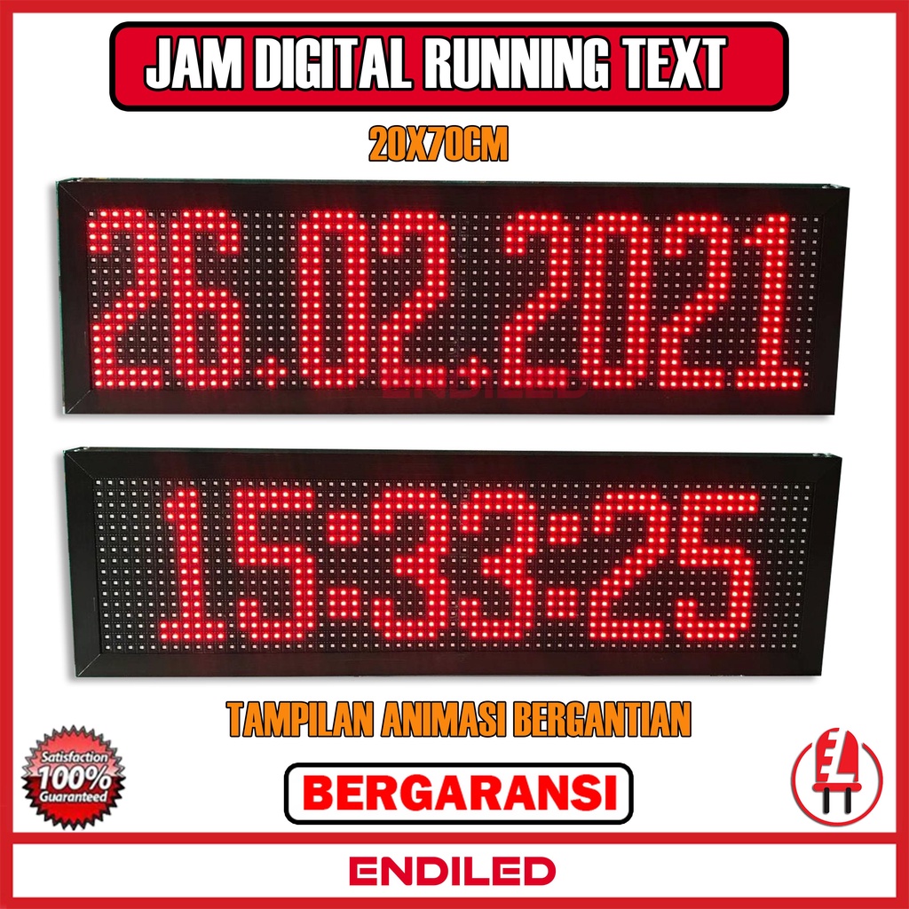 JAM LED DIGITAL BESAR JAM DIGITAL DINDING JAM MASJID