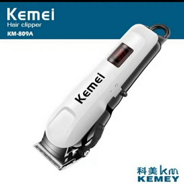 Alat Cukur Rambut Kemei km-809A Original.  Kemei km-809A Digital hair clipper  original