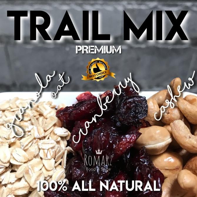 

~~~~~] TRAIL MIX GRANOLA ROASTED - SUPER FOOD CASHEW - MEDE OVEN MIXED 250gr