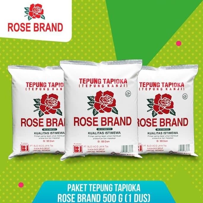

vikriyansatyaveta5694 ROSE BRAND Tepung tapioka 500 gr x 20 (1 Karton) TERLARIS TERPERCAYA ORIGINAL