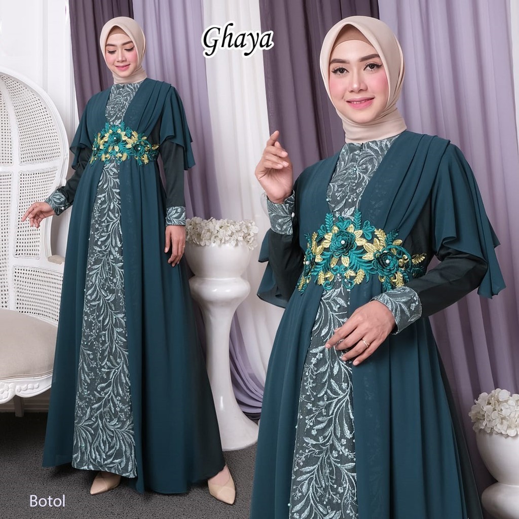 GAMIS PESTA NIKAHAN GHAYA MEWAH