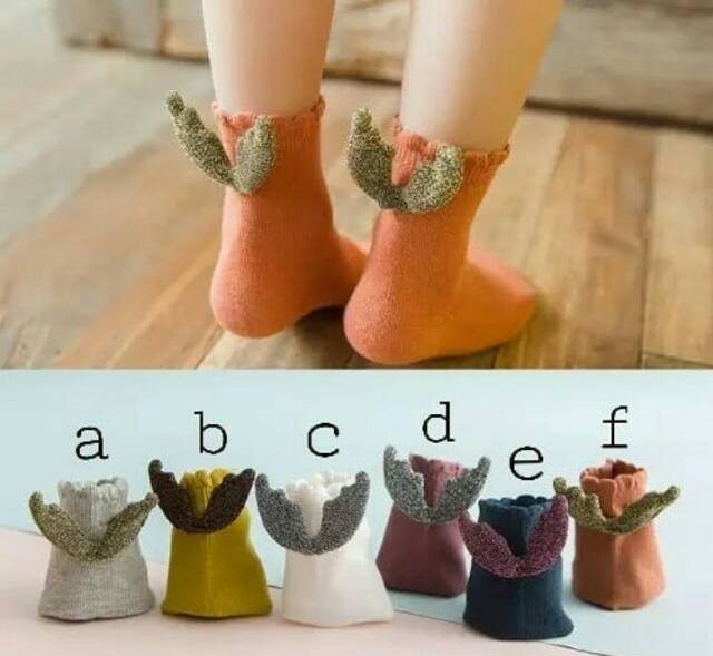 Kaos Kaki bayi 3D/ Moose short Socks/ Kaos kaki Polos Premium/ Socks baby/ Kaos kaki bayi lucu