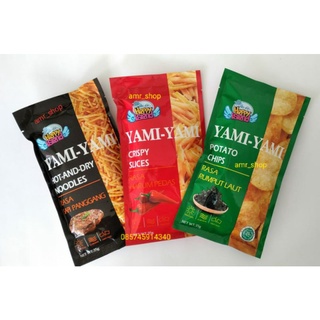 

Kerupuk Yami Yami Potato Chips Crispy Slices Hot and Dry Noodles 35gr