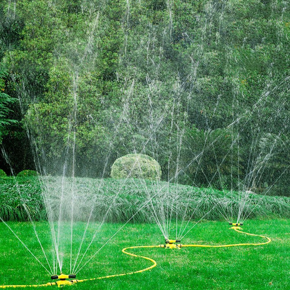 REBUY Sprinkler Rumput Untuk Pertanian Pendingin Stabil Perlengkapan Taman Terhubung Seri Nursery Irigasi Trigeminal Nozzle