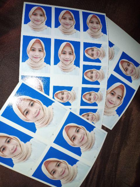 Cetak Pas Foto Ijazah Passport Lamaran Kerja 2x3 3x4 4x6 Photo Digital Lab Termurah