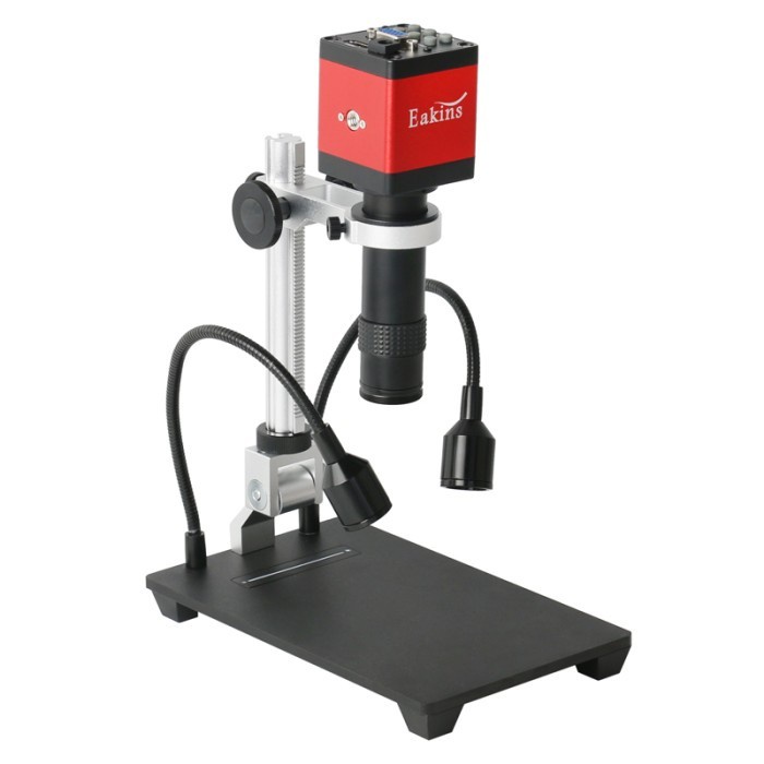 HDMI VGA Industrial Digital 1080P 14MP Video Microscope Camera 1X-130X