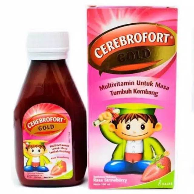 Cerebrofort Gold 100ml ORIGINAL-BPOM