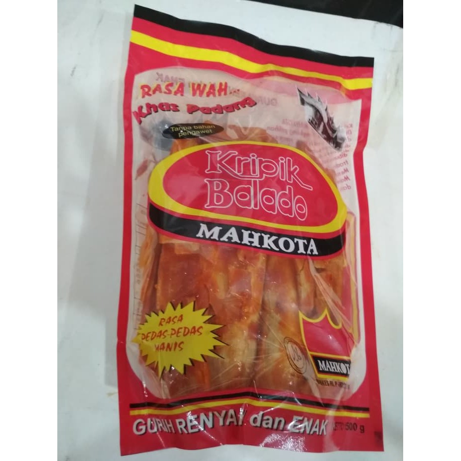 

Kripik Balado Mahkota 500 gr