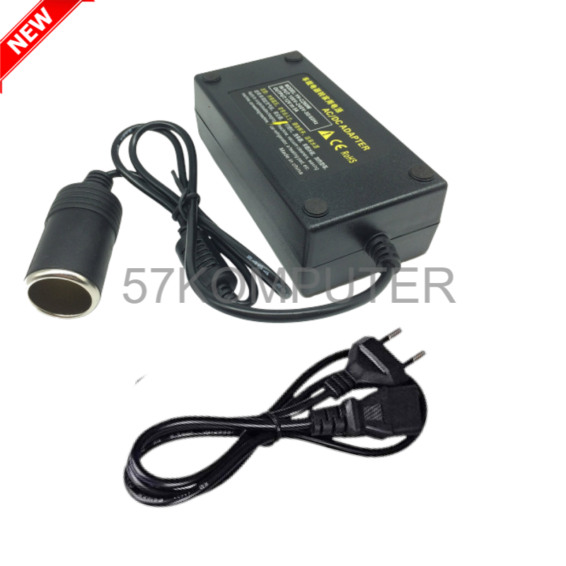 Charger Adaptor Lighter Mobil Converter Konverter 220V AC To 12V 5A