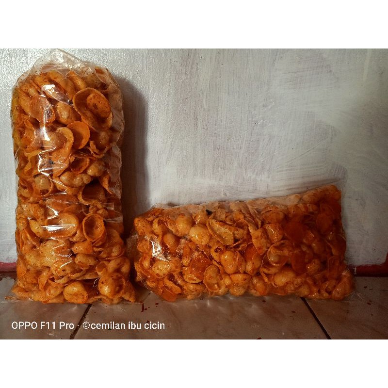 

kerupuk seblak perih alias pedas gurih 1kg