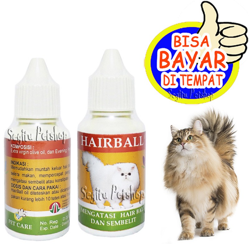 OBAT SEMBELIT KUCING SUSAH PUP MUNTAH BULU HAIRBALL  Shopee Indonesia