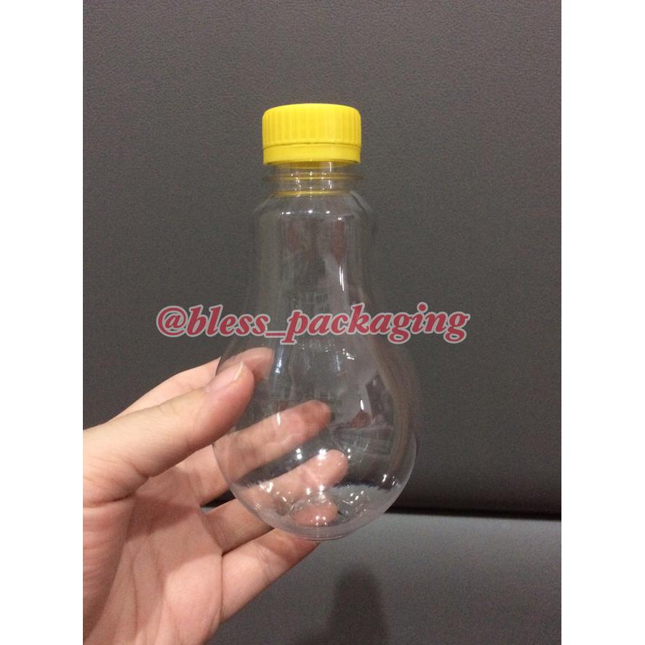 BOTOL BOHLAM (300 ML)/ BOTOL LAMPU/ BOTOL JAMBU/ BOTOL PLASTIK