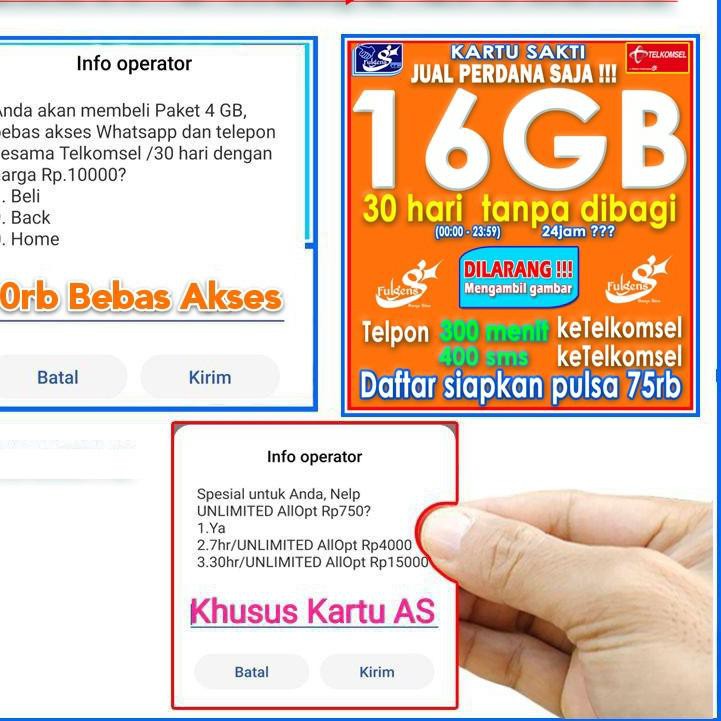 Unlimited Wa Bebas Wa 10rb 4gb Combo Sakti 16gb Telpon Murah Triple Kartu Sakti Seperti Gambar Shopee Indonesia