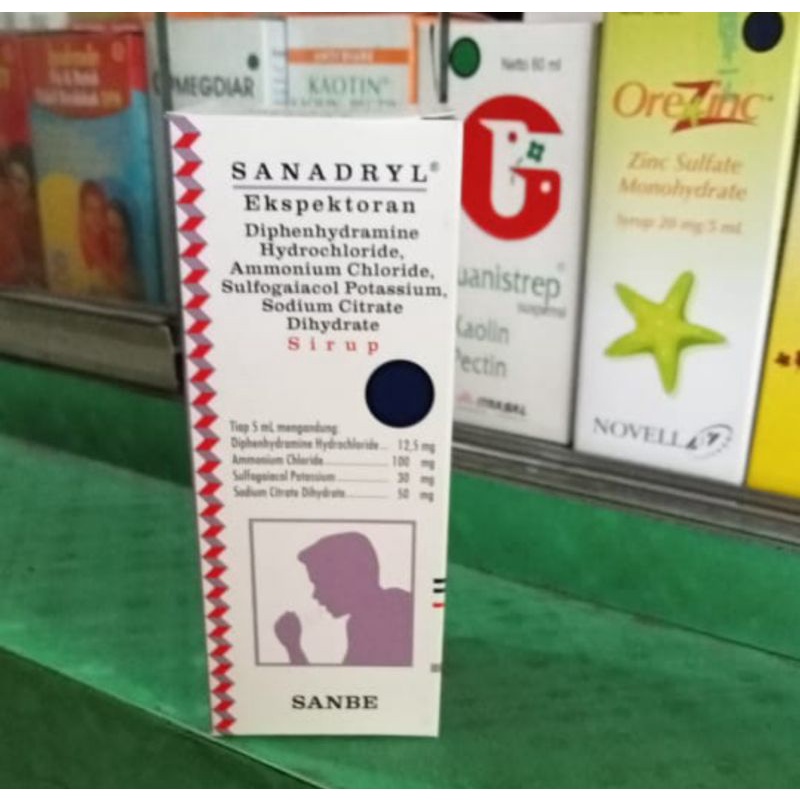Sanadryl exp