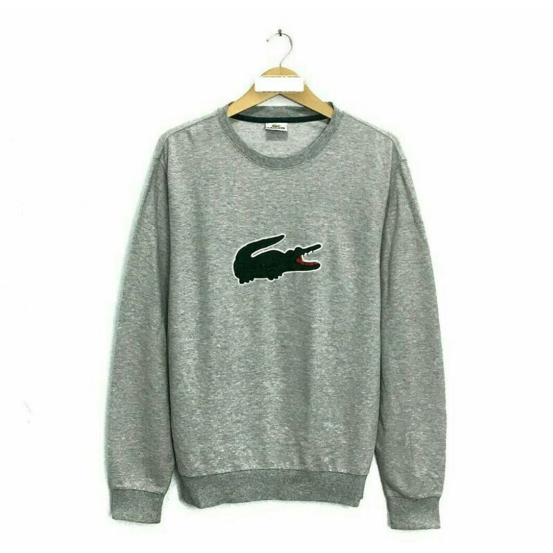 crewneck lacoste second big logo