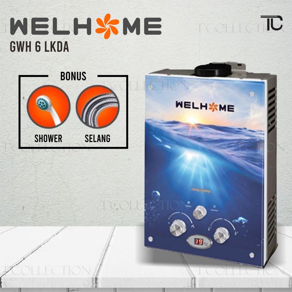 Welhome GWH 6 LKD Pemanas Air Water Heater
