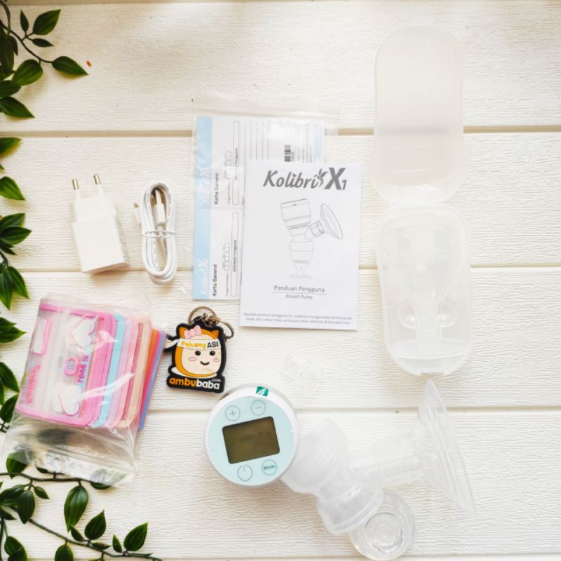 Gabag Kolibri X1 Breast Pump Pompa ASI Elektrik Single Pump