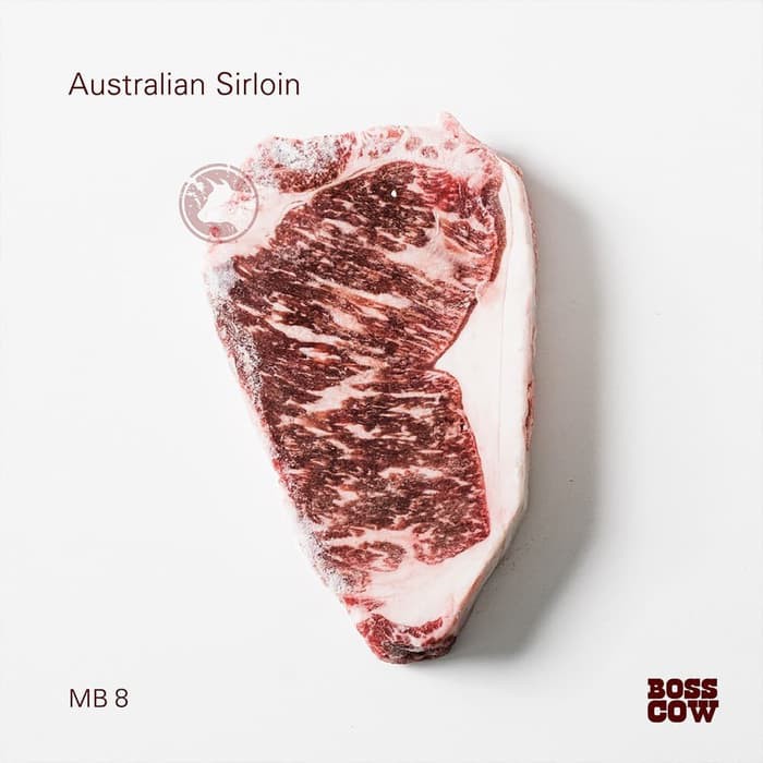 

Sirloin Wagyu AUS MB8+ / Australian Wagyu Marbling Grade MBS 8