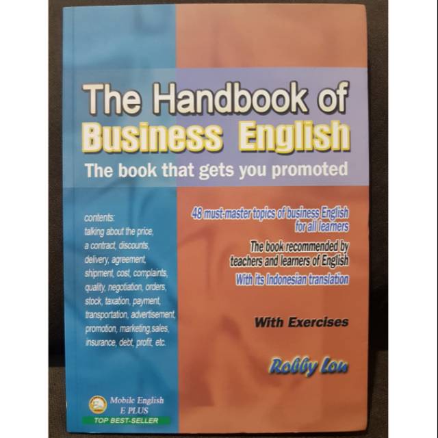 CD Top Best Seller The Handbook of Business English Robby Lou