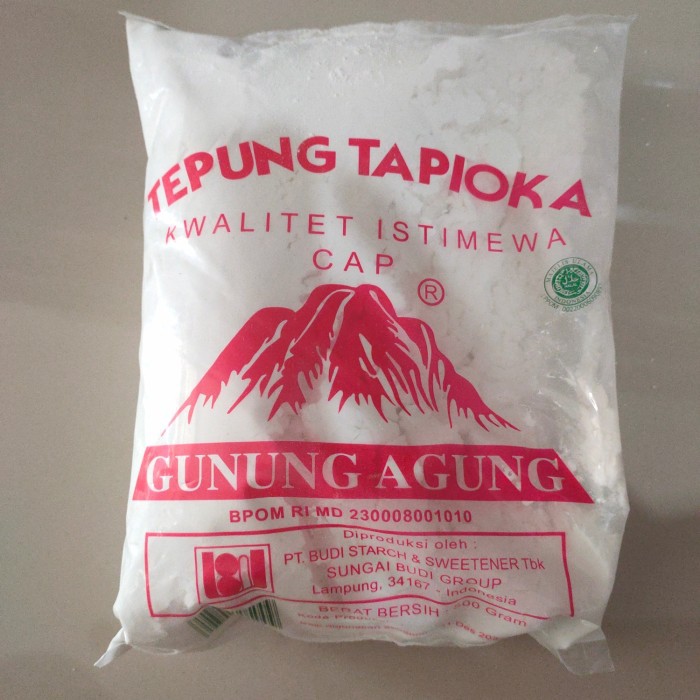 

Tepung Tapioka Gunung Agung Merah 500gr
