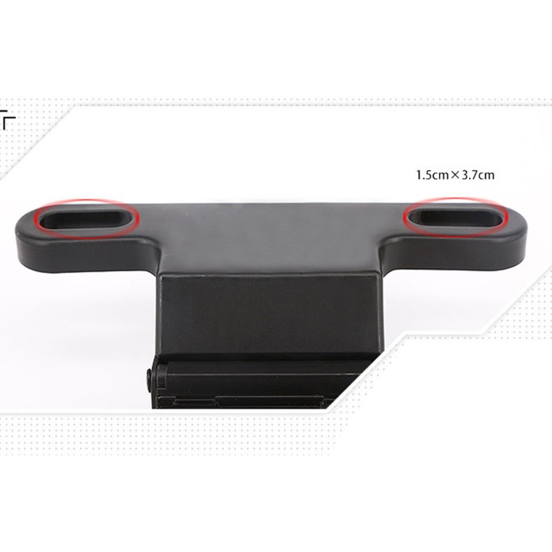 Gro Foldable Headrest Tray Auto Headrest Drink Holder Stand Organizer