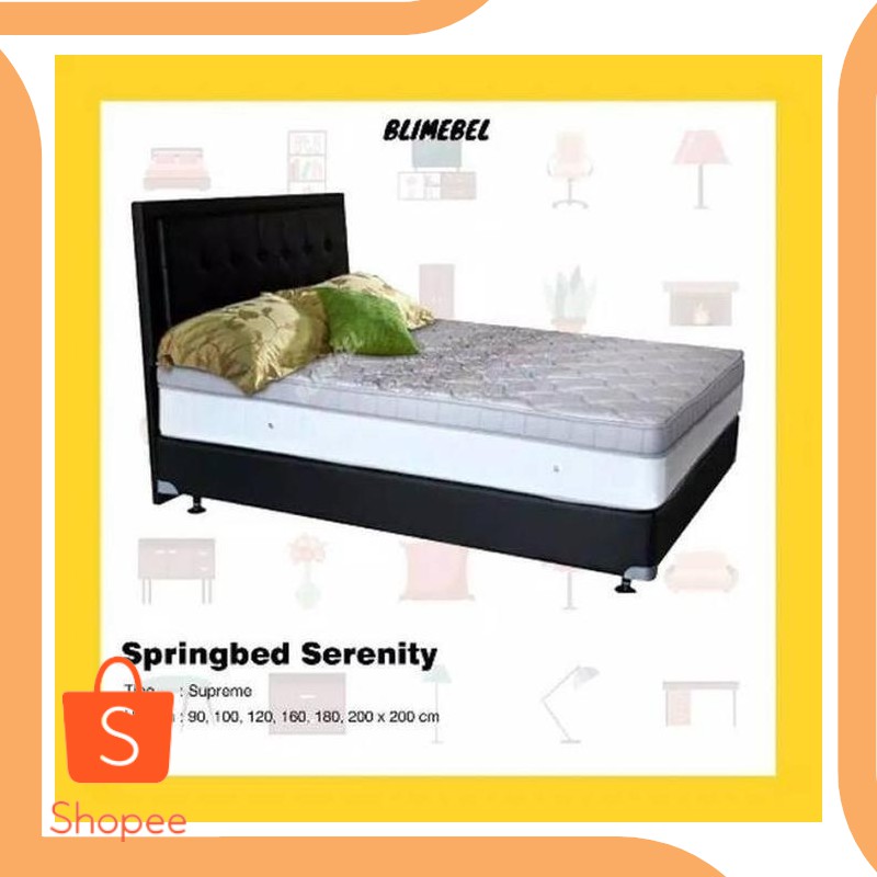 Promo parts FULL SET KASUR MURAH SPRING BED MURAH MATRAS MURAH BUSA MURAH  Limited