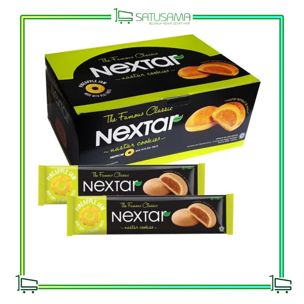 

Nextar Nastar Pineapple 34gr isi 10 / satusama