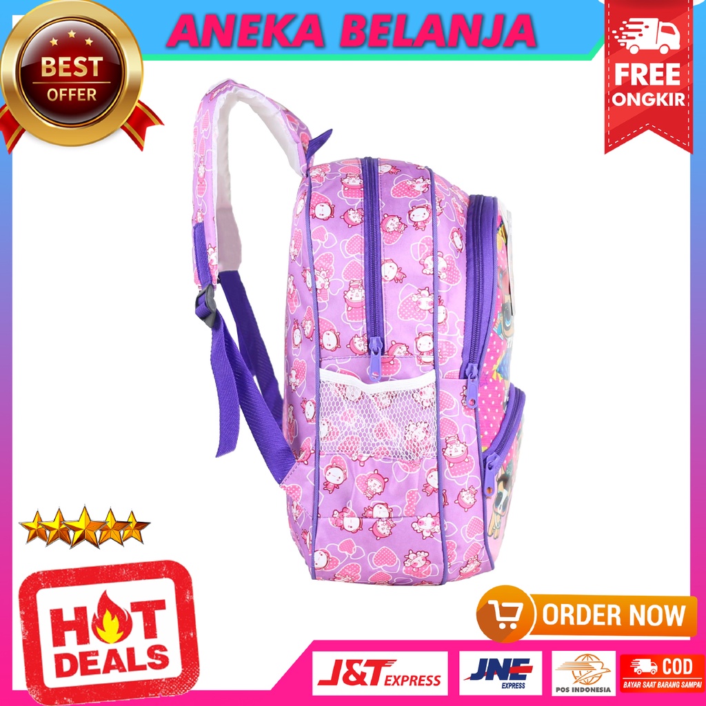 Tas Anak Anak Ransel Anak Perempuan Karakter LOL Tas Tk Backpack Sekolah Anak Cantik