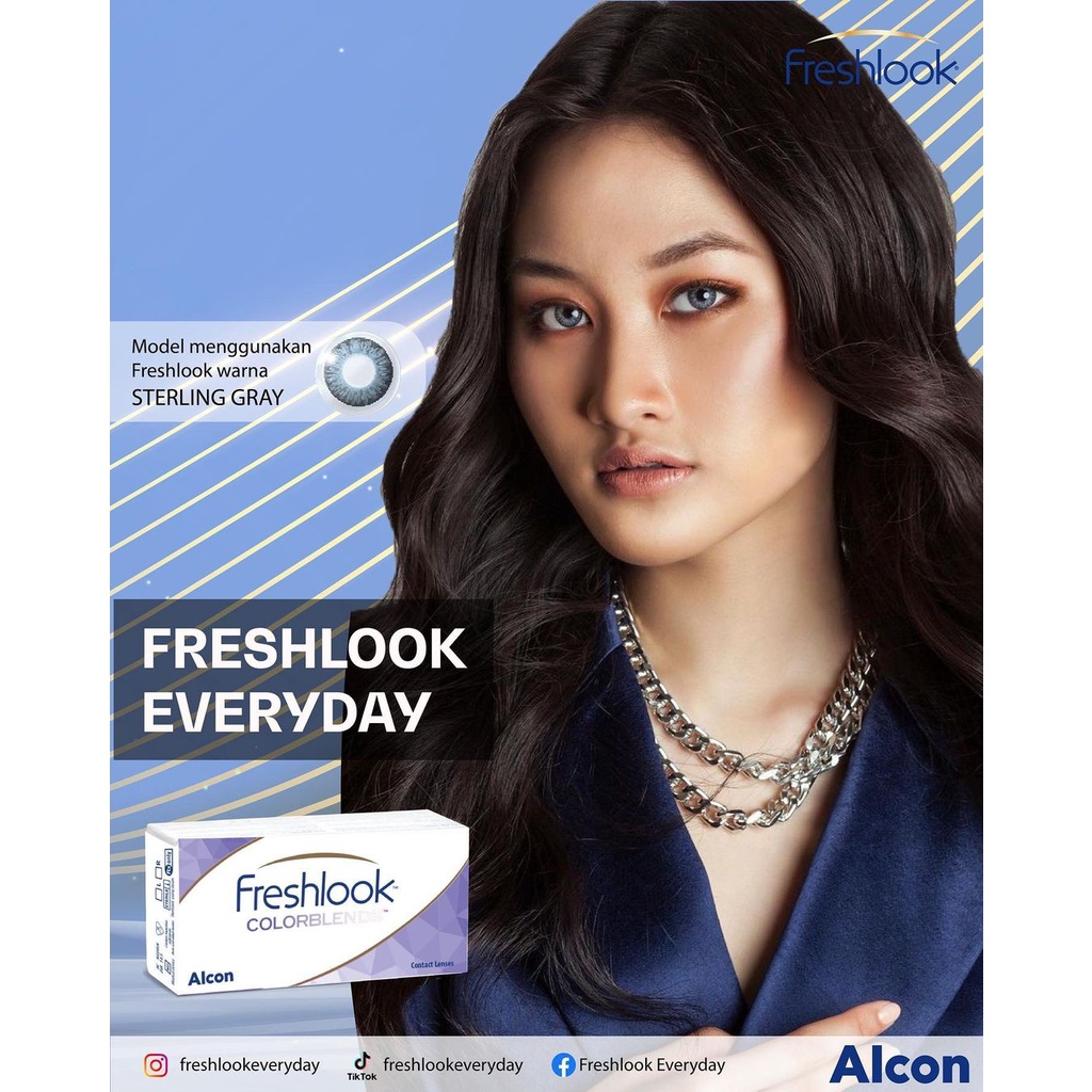 Softlens Freshlook Colorblends Pure Hazel Bulanan