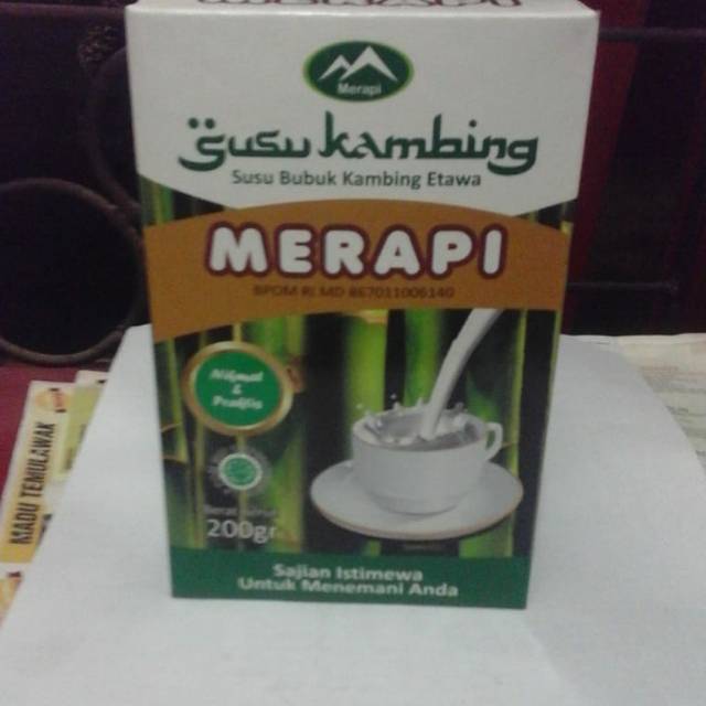 

susu kambing merapi