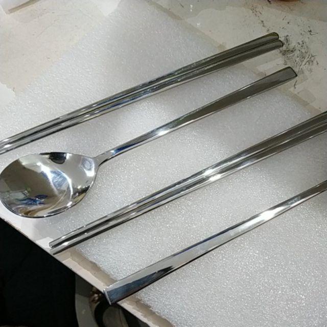 [real Pict] Sujeo Sendok Sumpit Korea Stainless